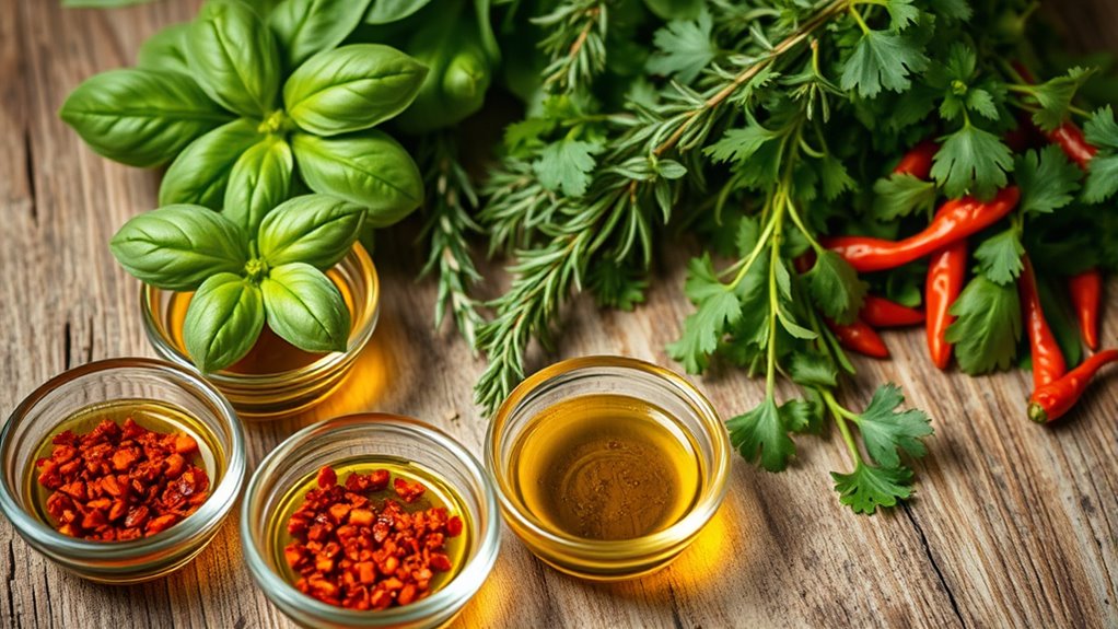enhance flavors with herbs