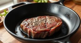first time steak pan searing guide