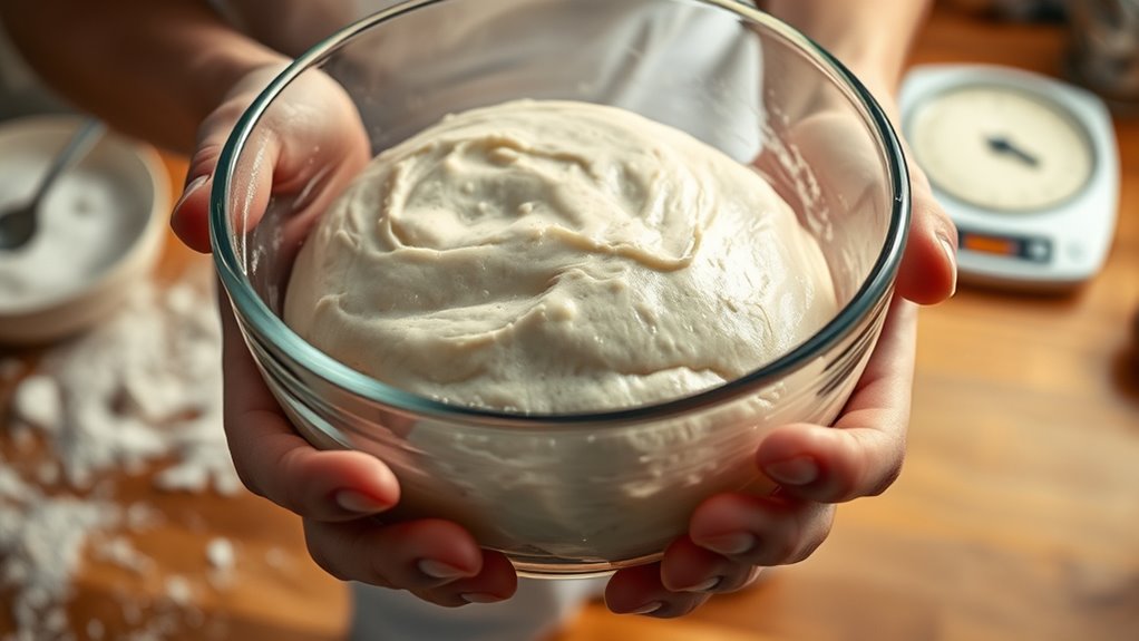 hydration controls dough texture