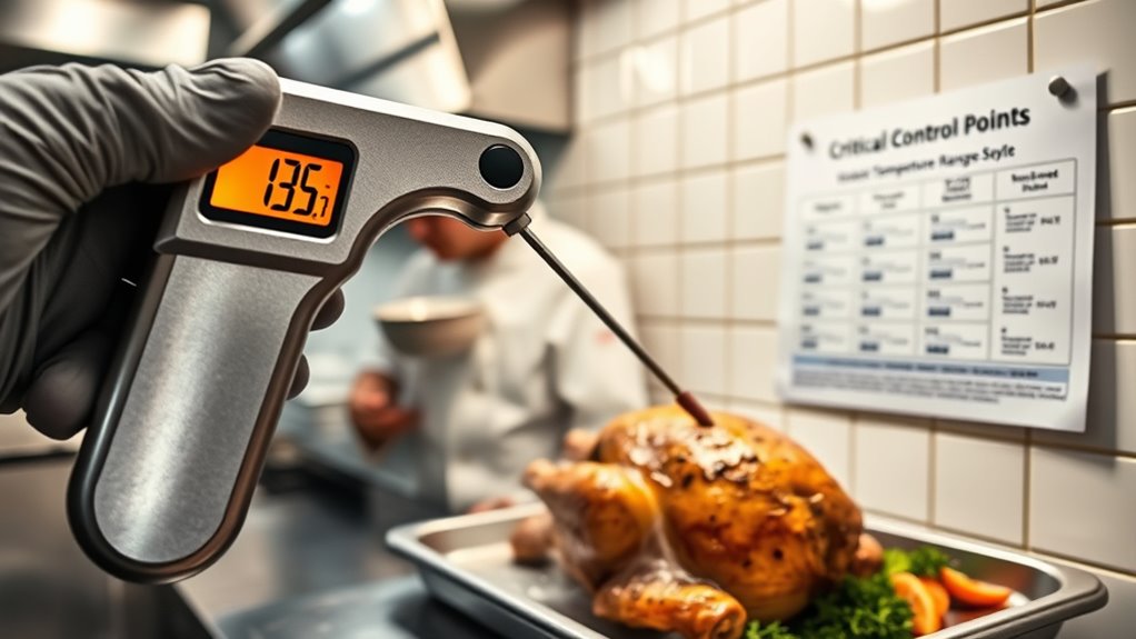 identify critical temperature control points