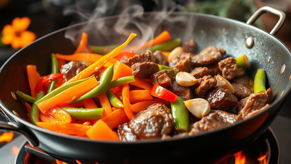 master high heat stir frying techniques