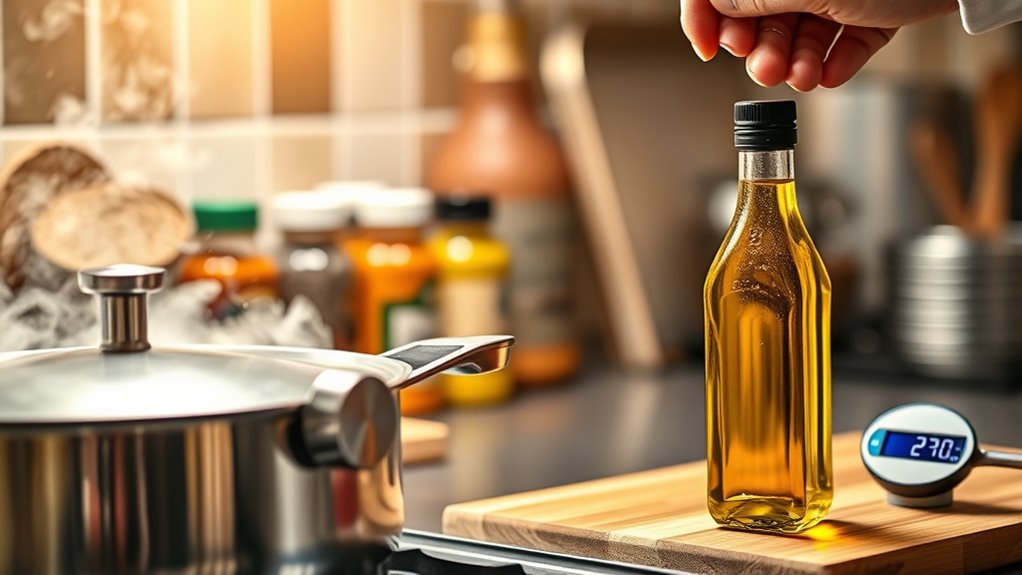 monitor oil temperature accurately