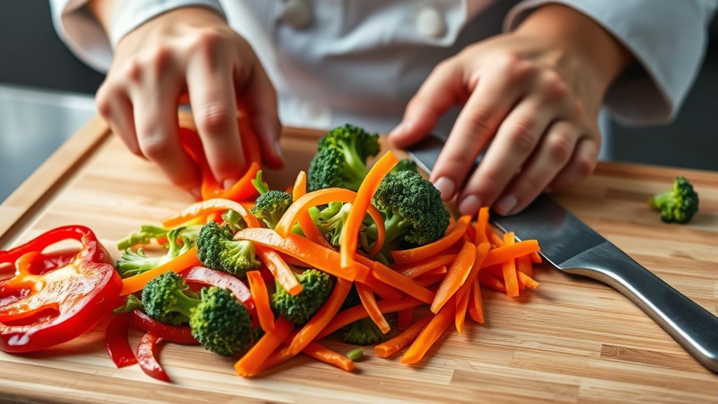 uniformly prepared ingredients quickly
