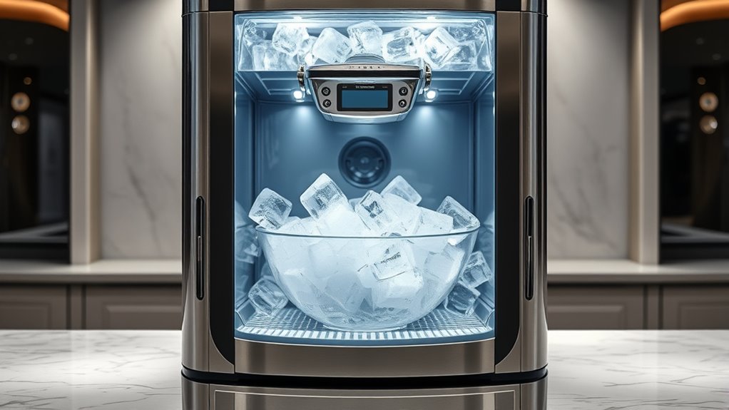 choosing efficient luxury ice machines