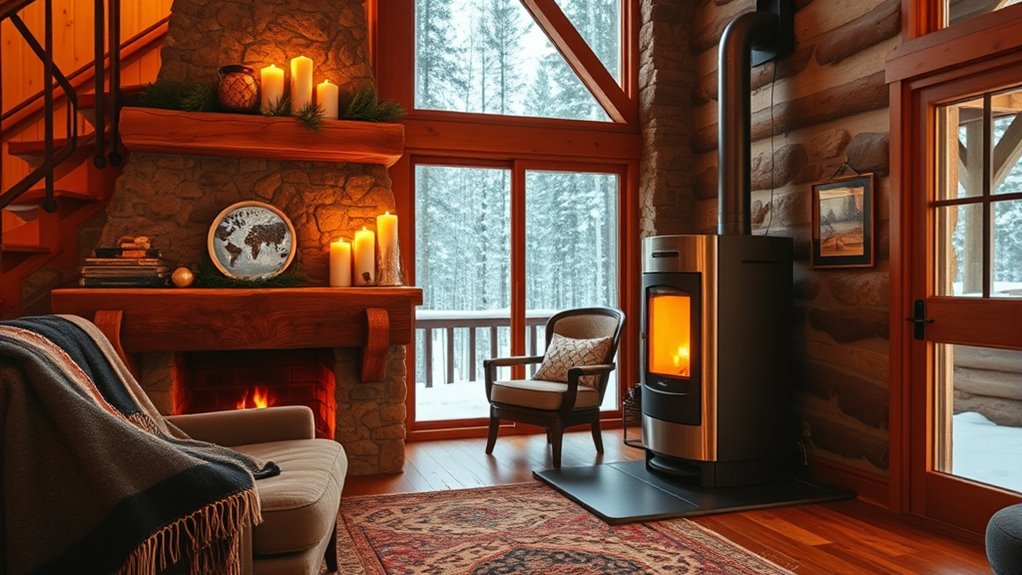 choosing off grid pellet stove