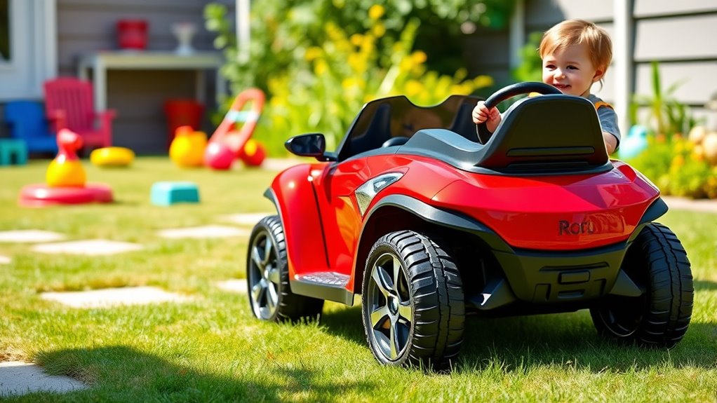 choosing safe ride on cars