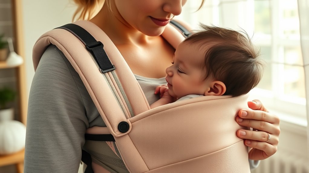 comfortable adjustable breathable carriers