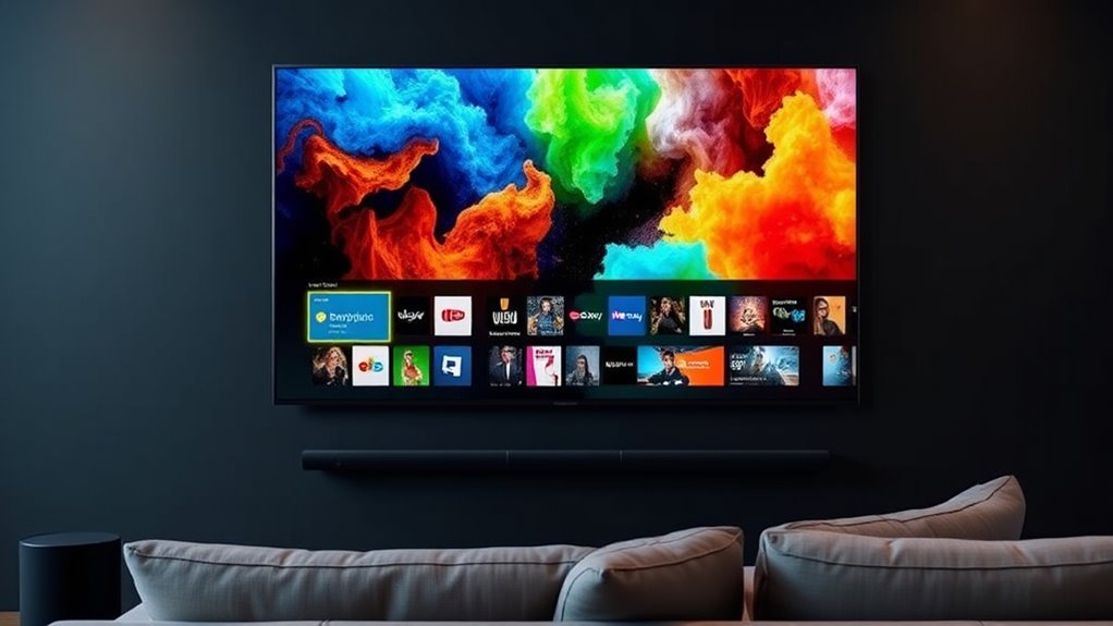 display smart features audio