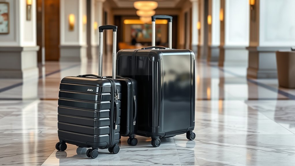 durable secure spacious luggage