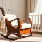 elegant comfort nursery chairs