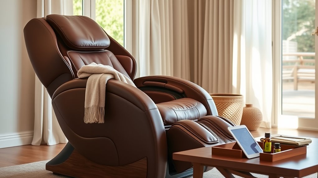 key massage chair features