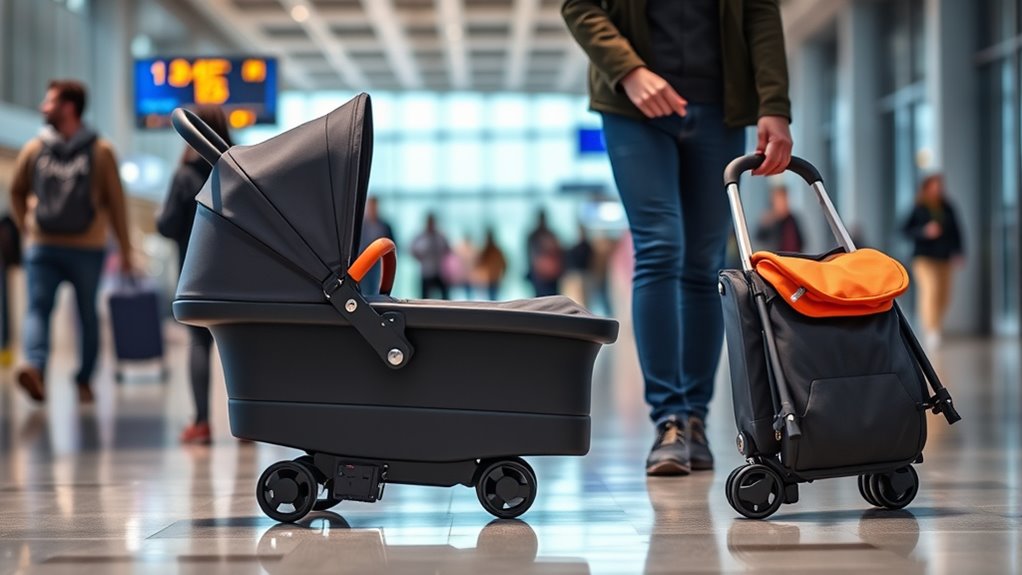lightweight portable travel strollers