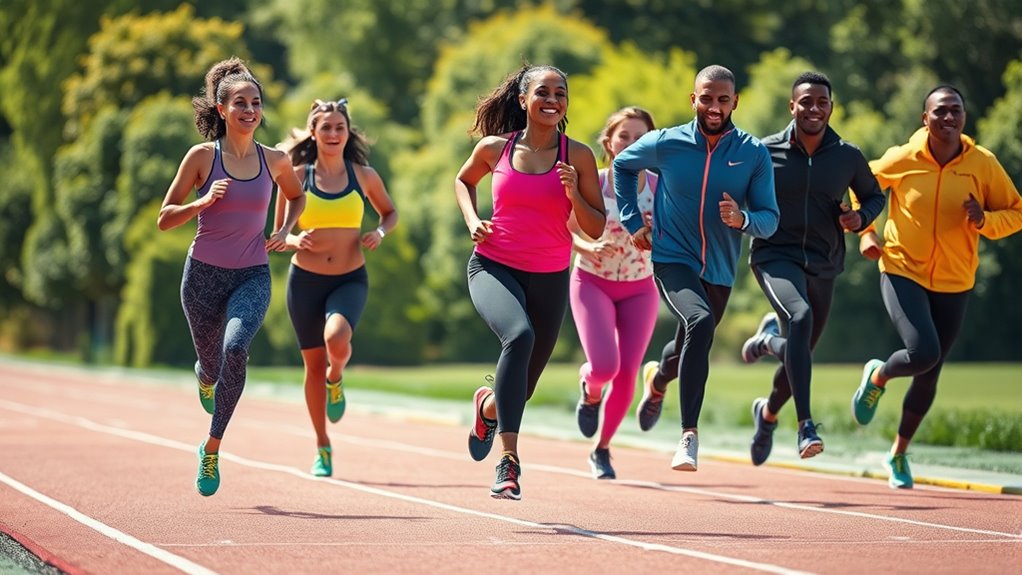 luxury athletic wear selection