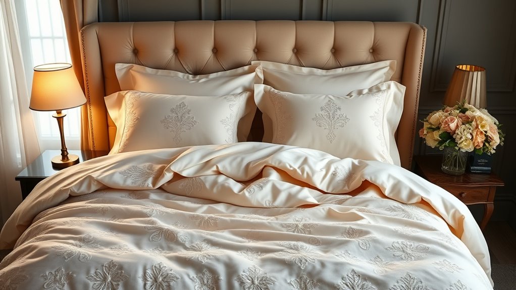 luxury bedding for better sleep