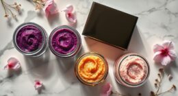 luxury body scrub sets