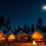 luxury camping tent options