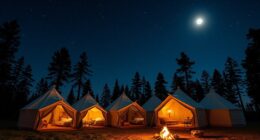 luxury camping tent options