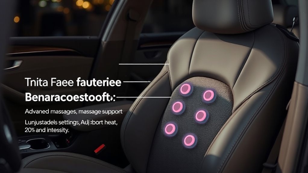 luxury car seat massager considerations