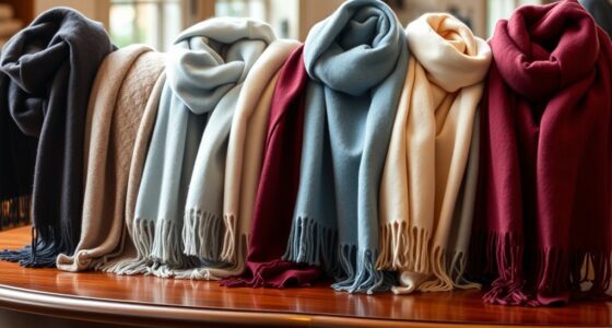 luxury cashmere winter accessories