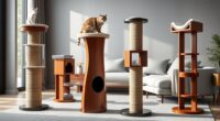 luxury cat scratching posts
