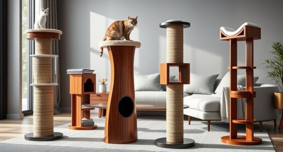 luxury cat scratching posts