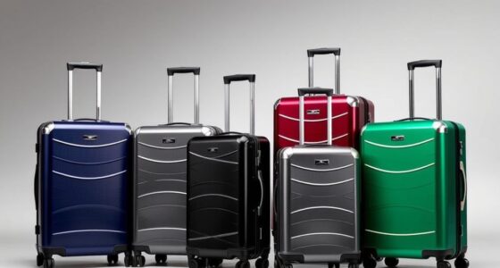 luxury durable luggage sets