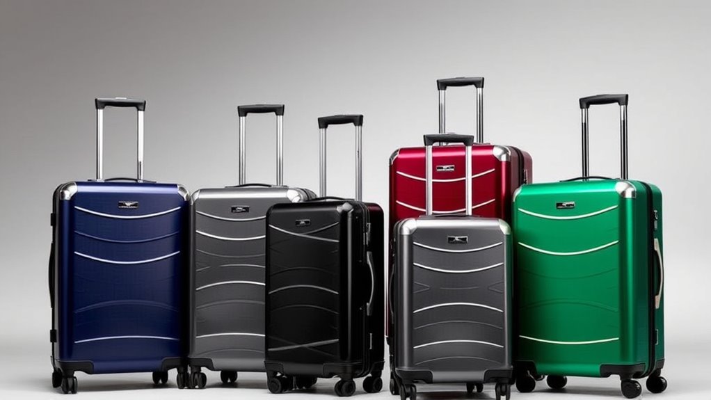luxury durable luggage sets