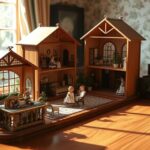 luxury handcrafted wooden dollhouses