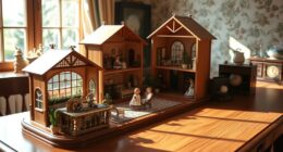 luxury handcrafted wooden dollhouses