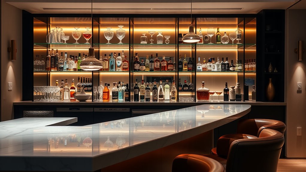 luxury home bar ideas