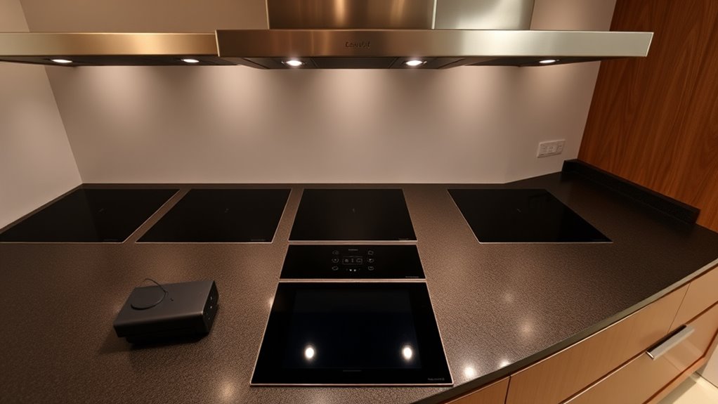 luxury induction cooktops