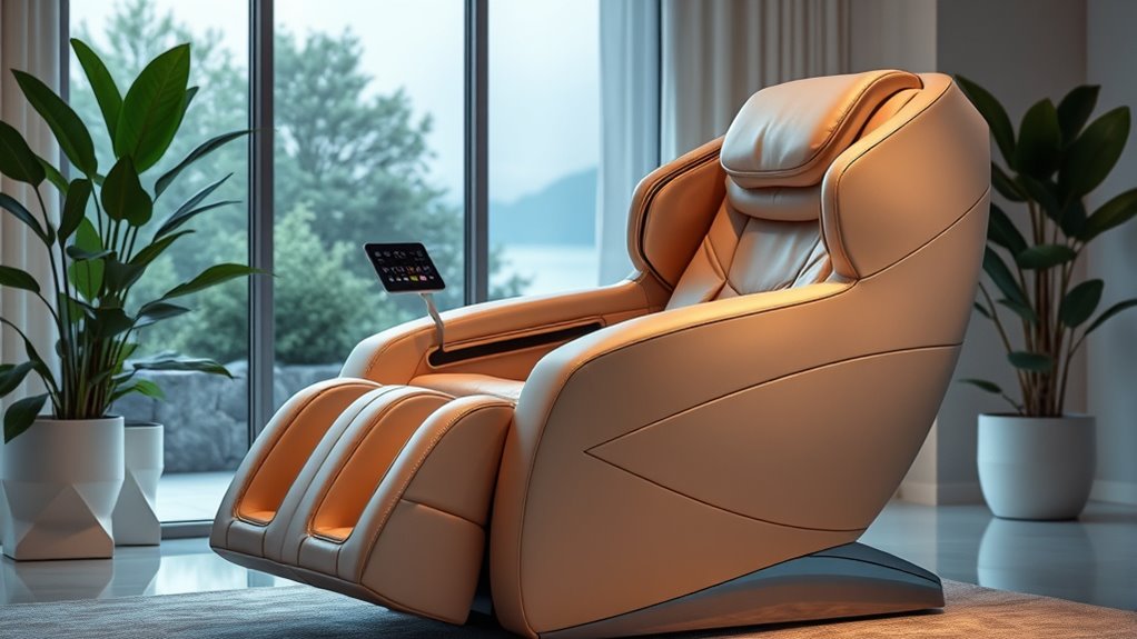 luxury massage chair selection
