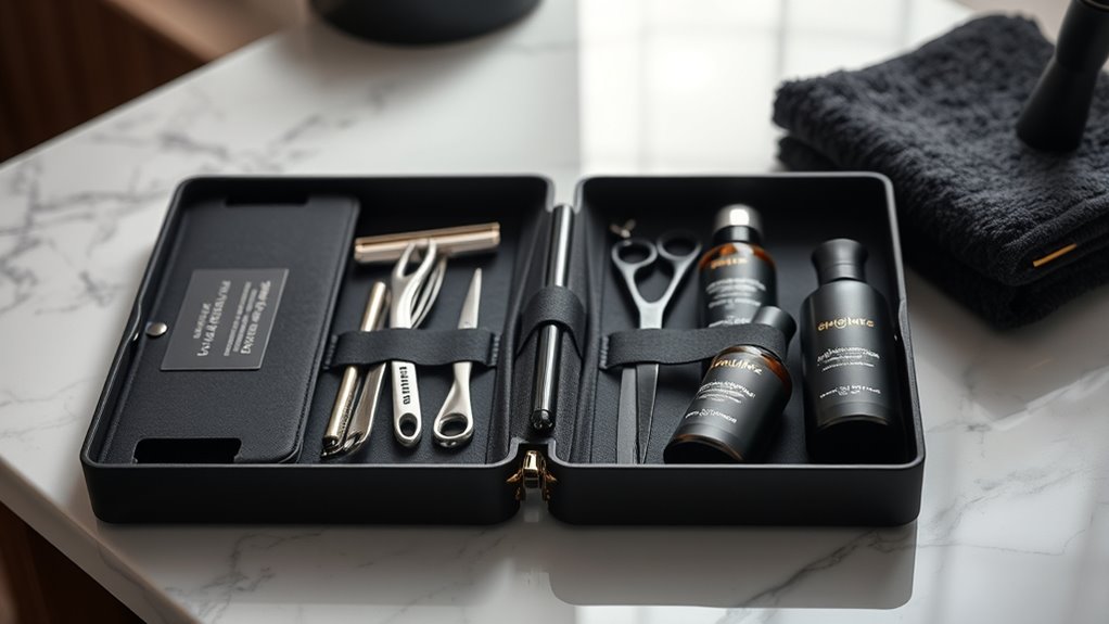 luxury men s grooming kits