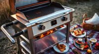 luxury portable tailgate grills