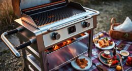 luxury portable tailgate grills