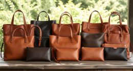 luxury vegan leather handbags