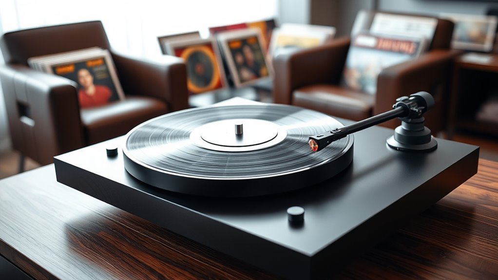 luxury vinyl turntable selection