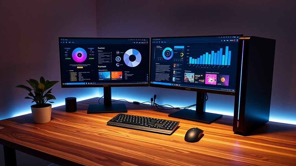 performance connectivity storage display