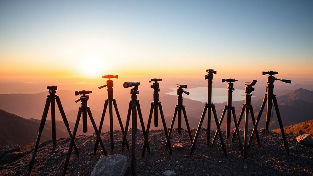 portable stable photography tripods
