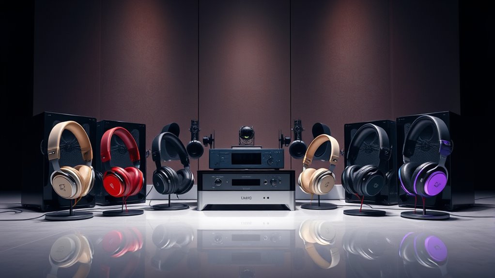 premium audiophile headphones selection