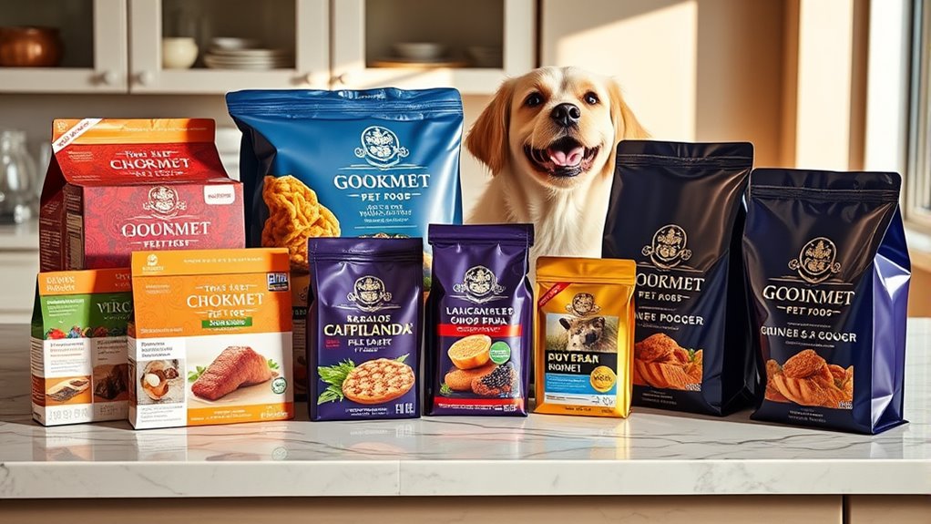 premium gourmet pet food