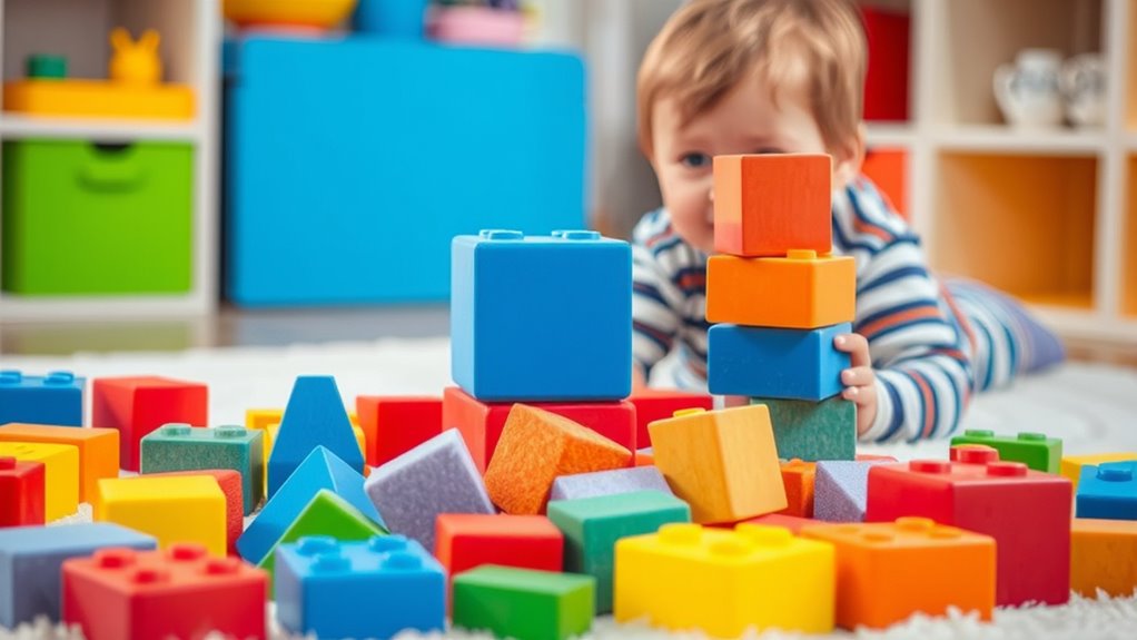 safe creative toddler building blocks