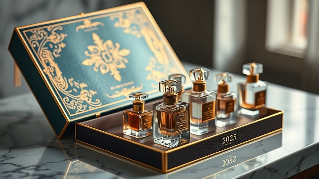 selecting elegant fragrance sets