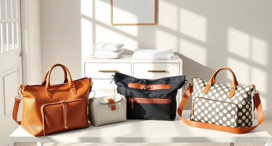 stylish functional diaper bags