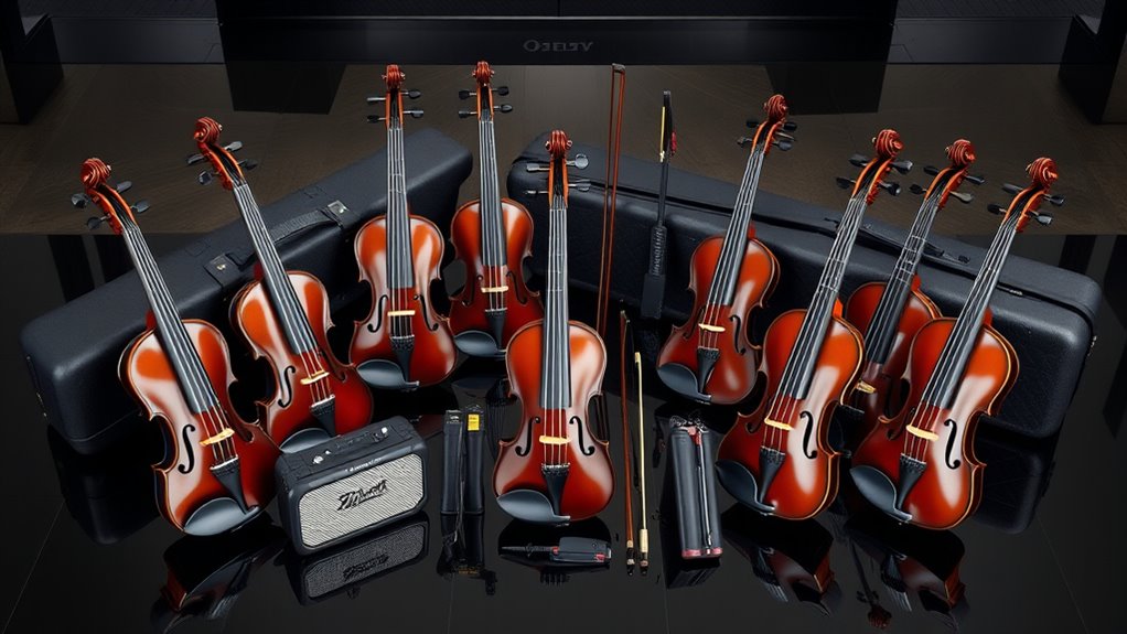 top electric violin starter kits