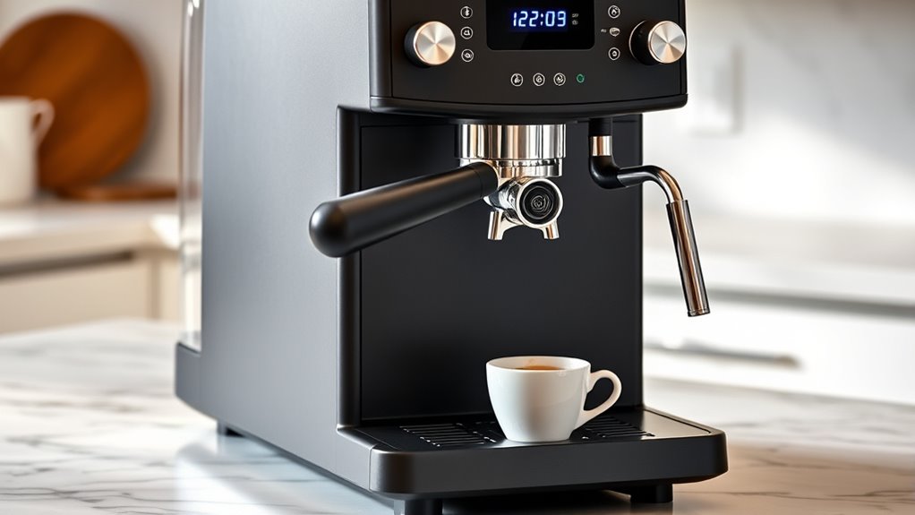 top espresso machines with grinders