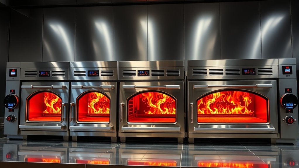 top high temperature pizza ovens