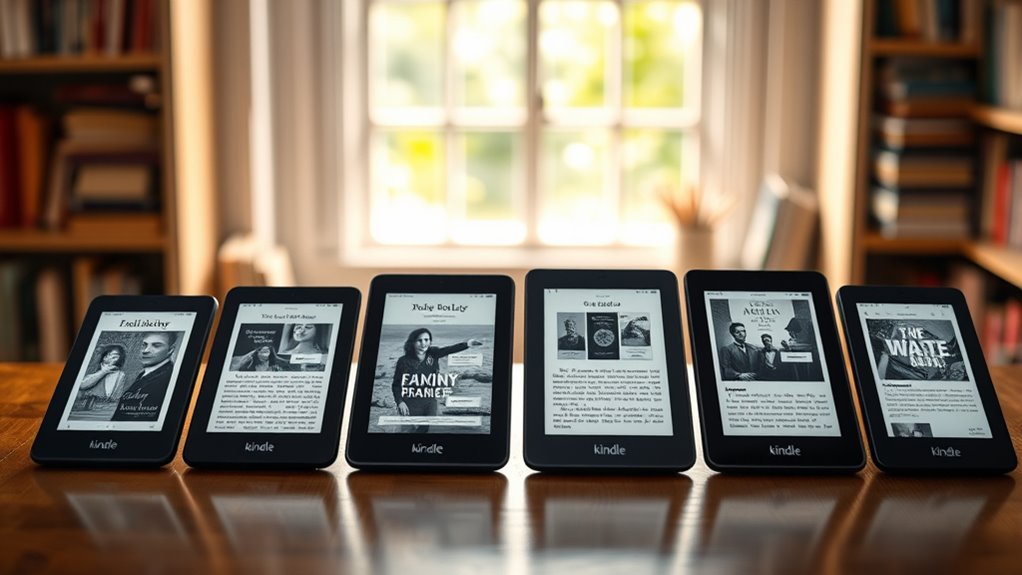 top kindle e readers 2025