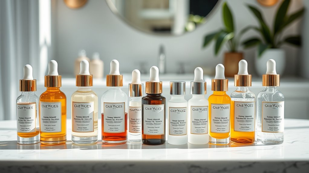 top luxury face serums
