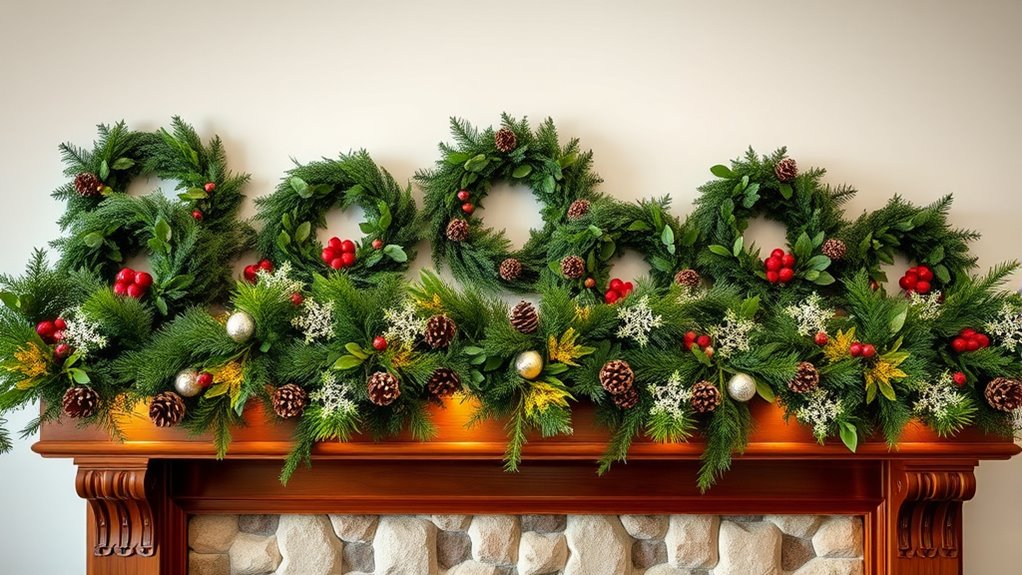 top mantel decor sets